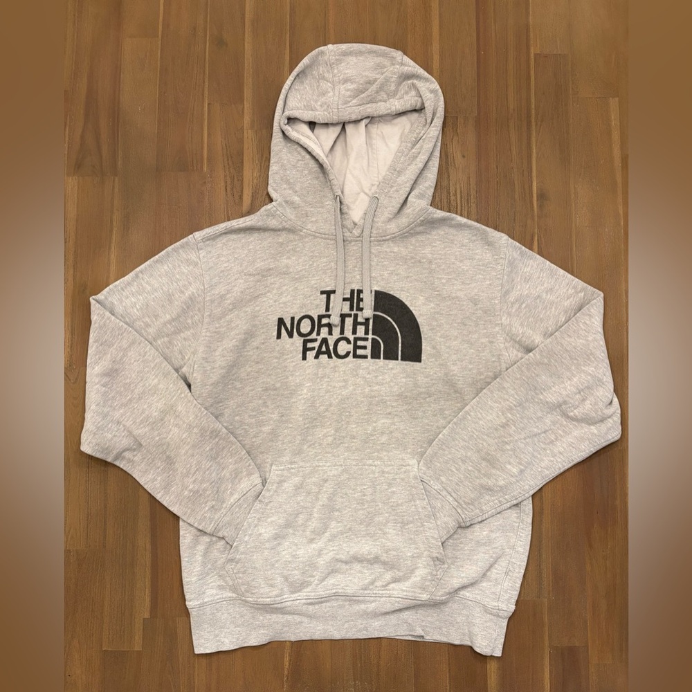 The North Face Light Gray Hoodie